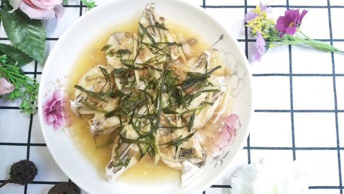 黄豆酱蒸鱼块
