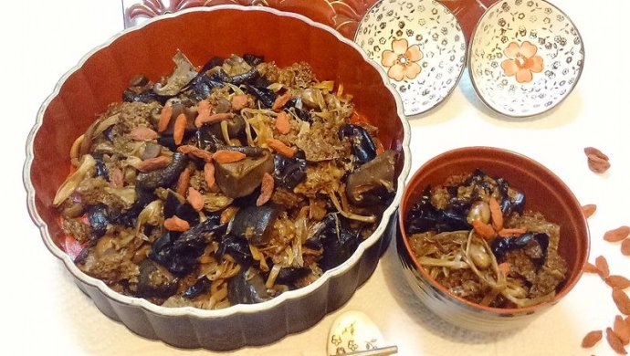 海派菜品-四喜烤麸
