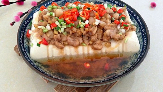 肉未蒸豆腐