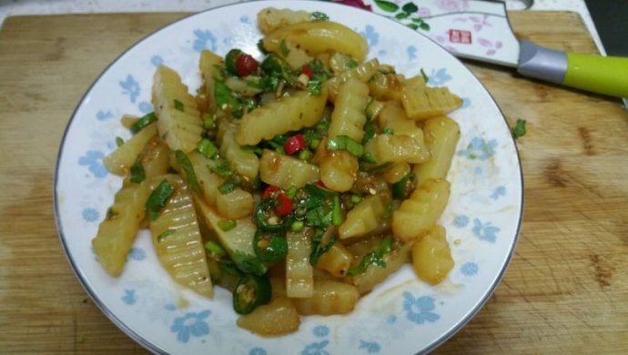凉拌土豆条