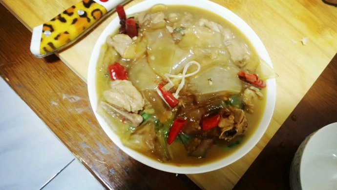 粉皮鸡
