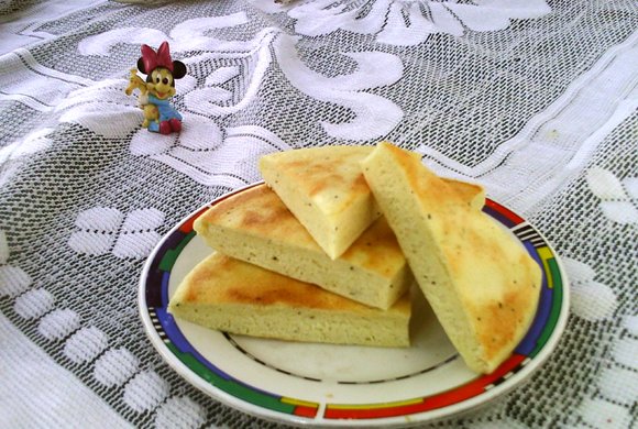 原味豆渣厚锅饼