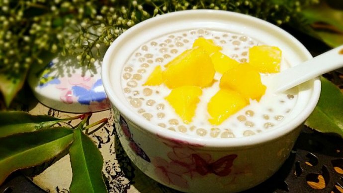 芒果椰奶西米露