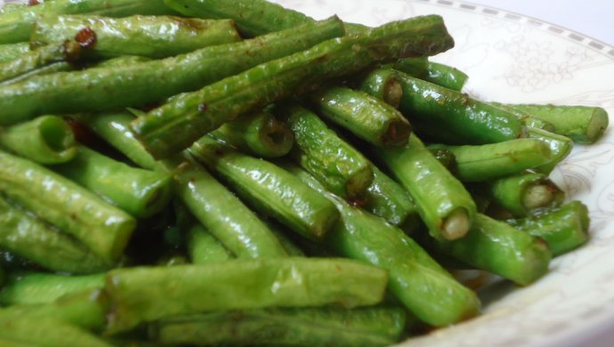 清炒豆角