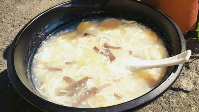 我的早饭-豆腐汤
