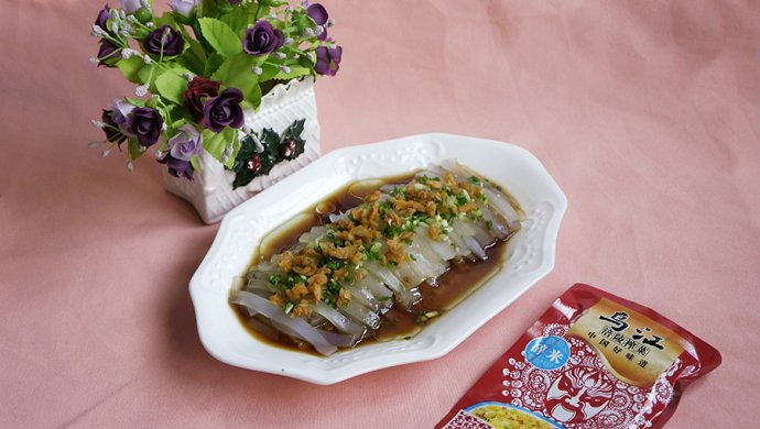 榨菜碎米拌粉皮――乌江榨菜