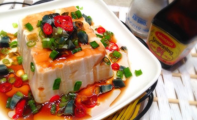 皮蛋豆腐