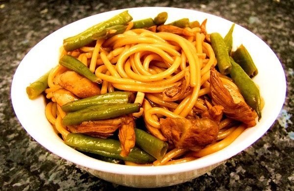 豆角焖面