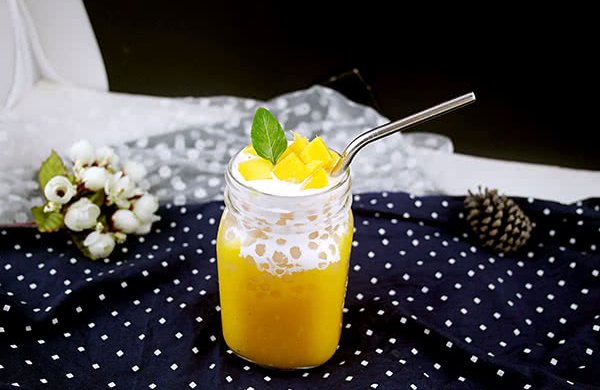 夏日佳品~椰香芒果西米露