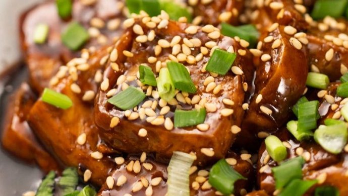 【糖醋脆皮豆腐】糖醋味的快手做法，烧豆腐一流！