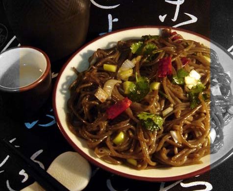 酸辣蕨根粉