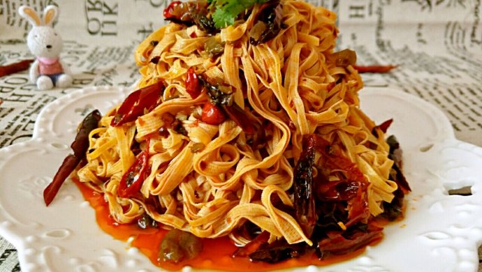 泼辣干豆腐