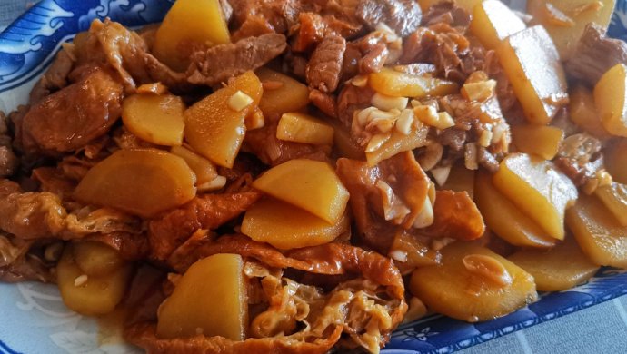 超下饭的土豆面筋