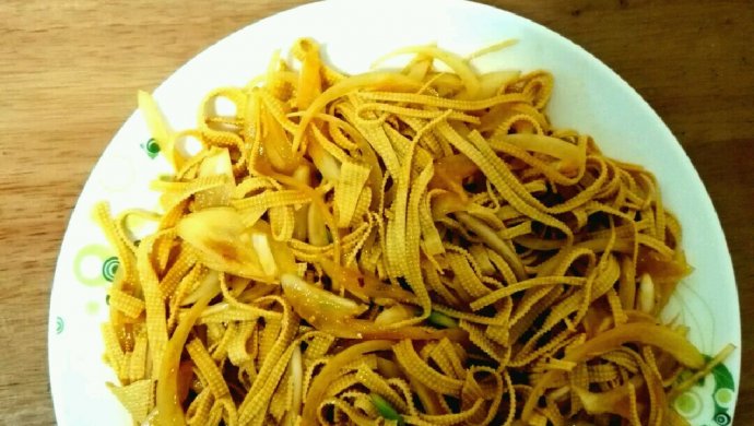炝干豆腐丝