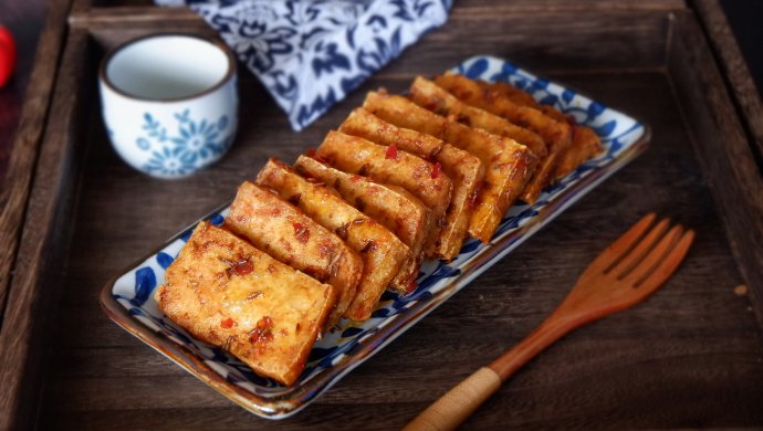 香辣孜然豆腐