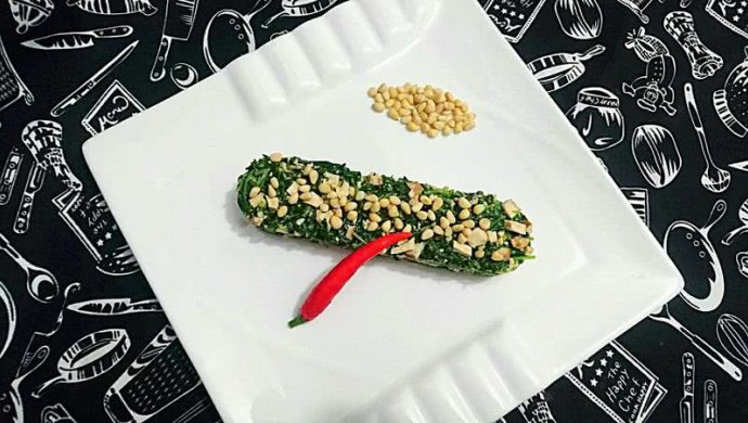 松仁马兰头豆腐干凉拌★蜜桃爱营养师私厨
