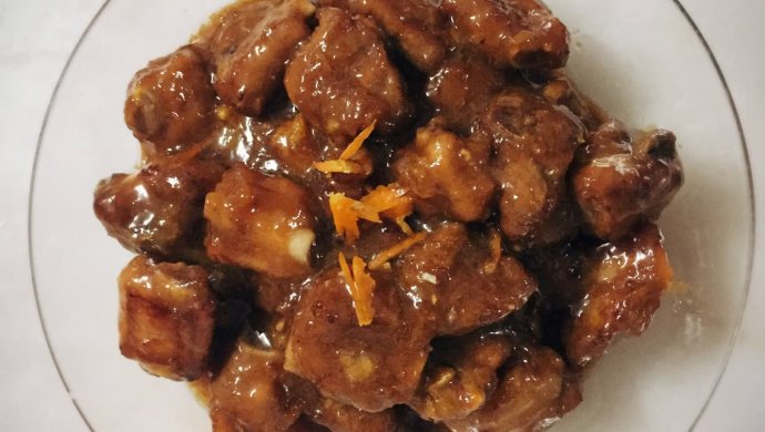 橙汁排骨