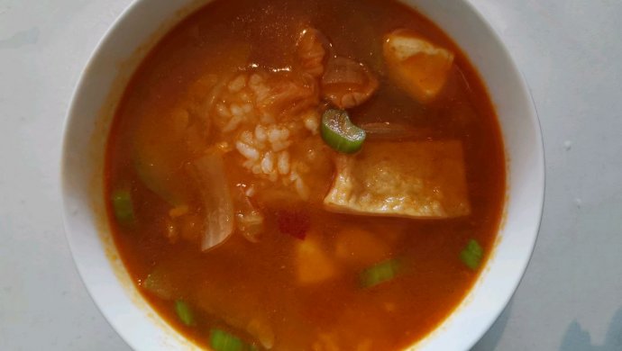 泡菜汤(无韩式辣酱放啥随心版)