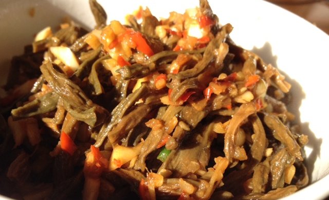 卤味干豆角