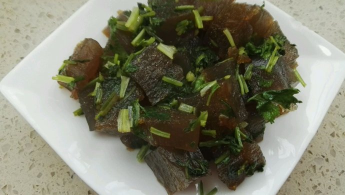 香菜红薯粉(少油版)