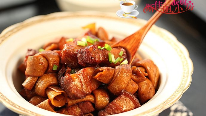 千张结烧肉