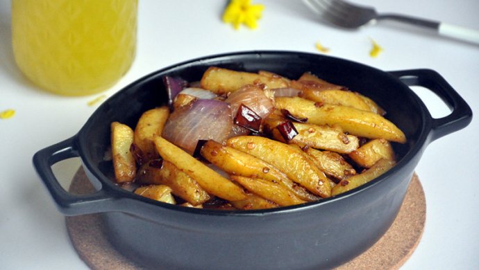 孜然土豆条