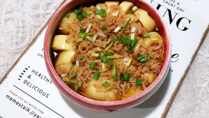 海米蒸日本豆腐