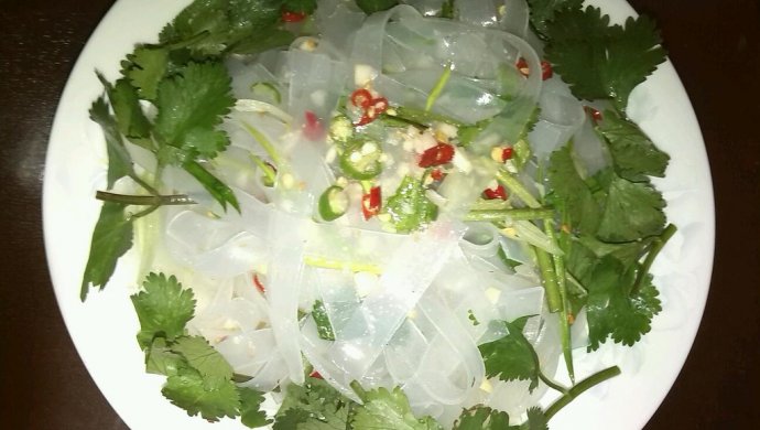 凉拌粉皮