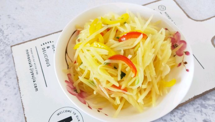 彩椒土豆丝