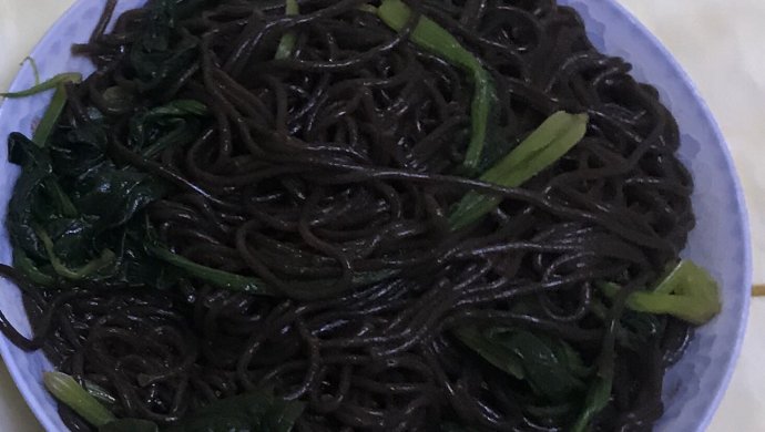 凉拌菜―菠菜蕨根粉