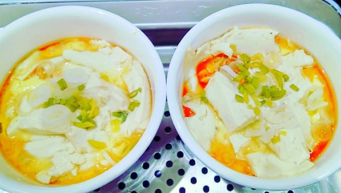 蒸鸡蛋嫩豆腐 早餐