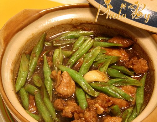 豆角排骨煲