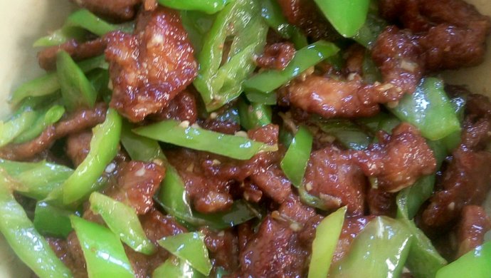 尖椒炒肉