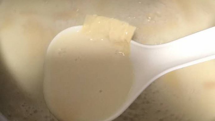 豆浆煮油豆皮