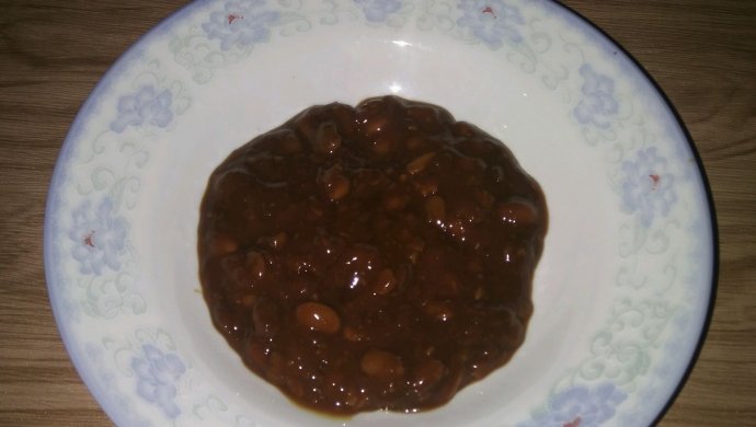 肉丝炒豆酱