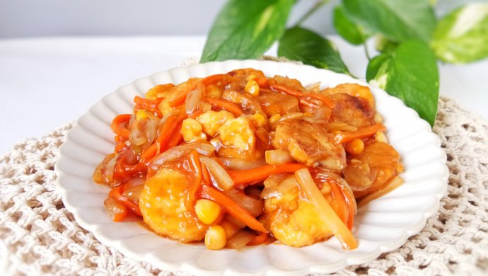 红烧鸡蛋豆腐