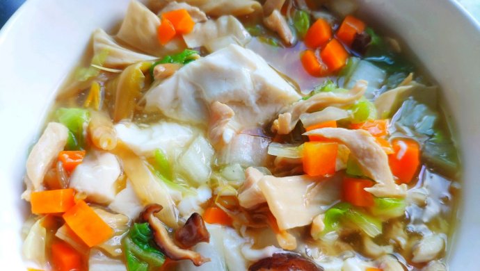 家庭版鸡丝豆腐脑