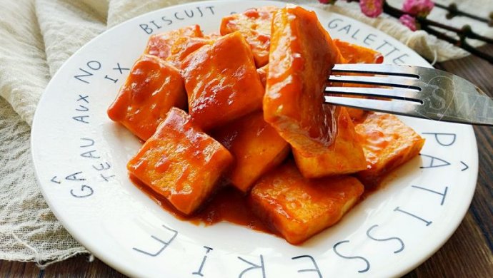 素食记～糖醋脆皮豆腐