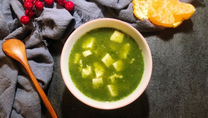 青菜豆腐汤