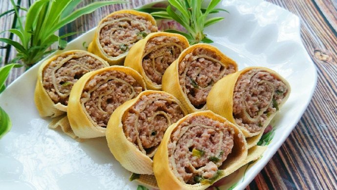 千张蒸肉