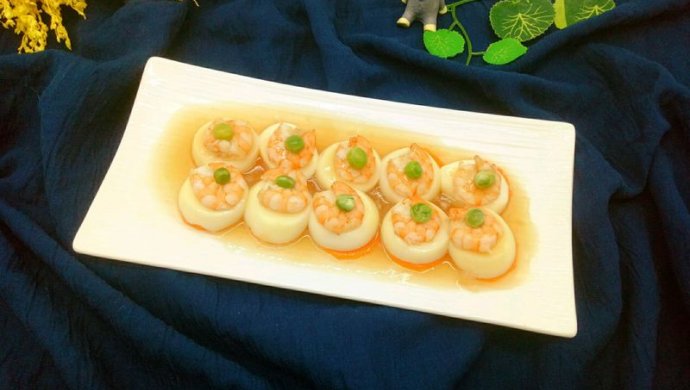 鲜虾玉子豆腐