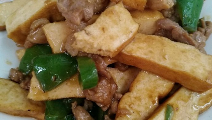 豆干炒肉