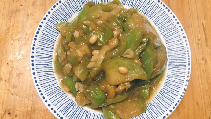 豆酱炒绿茄子