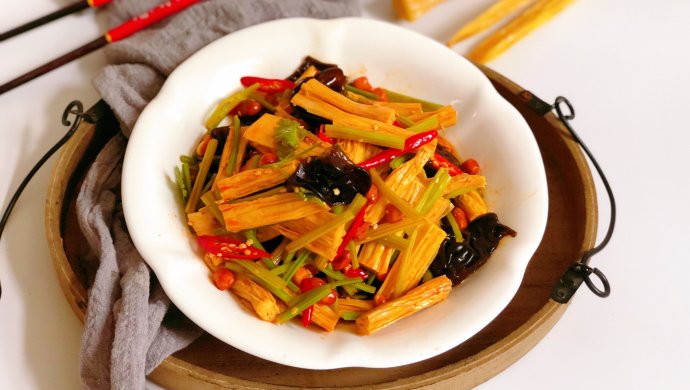 红油腐竹