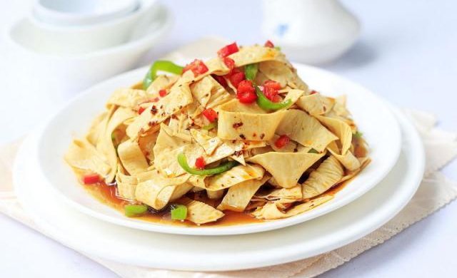 凉拌豆油皮