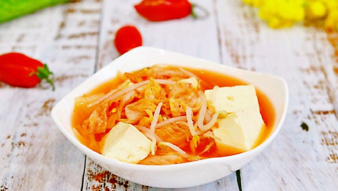 泡菜豆芽汤?零油减肥餐