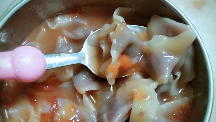 番茄牛肉小馄钝