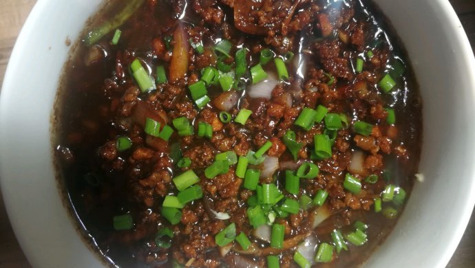 肉末豆酱
