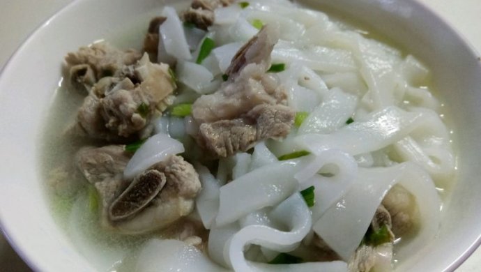 排骨汤河粉