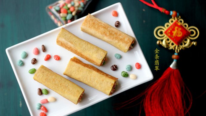 千张年夜菜之金条翡翠
